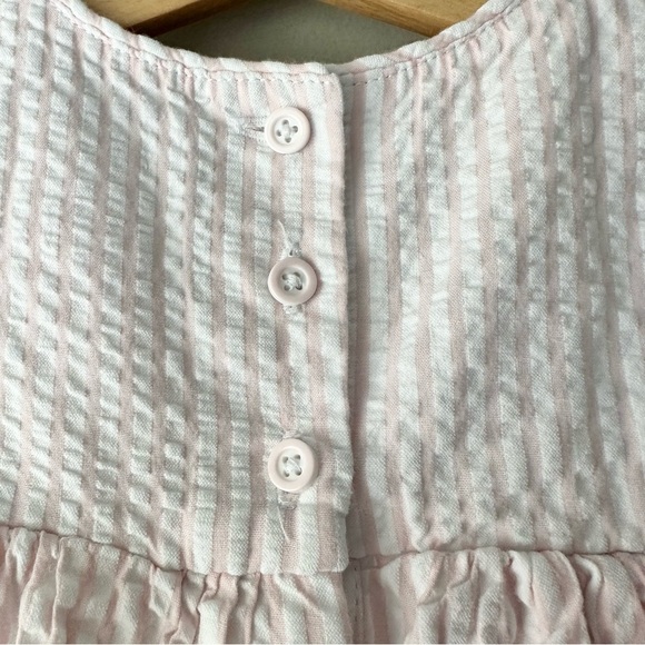 Dylan & Abby Seersucker Sailor Embroidered Dress - Picture 5 of 7